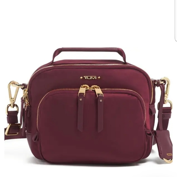 Tumi Bags Tumi Voyageur Troy Nylon Crossbody Bag In Cordovan Poshmark